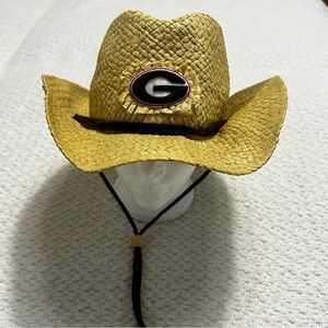 Lucky 7 Fashion Accessories UGA Georgia Patch Cowboy Hat